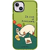 CASETiFY Impact iPhone 14 Plus Case [4X Military Grade Drop Tested / 8.2ft Drop Protection] - I'm Sick of Everything by SSEBONG - Kiwi