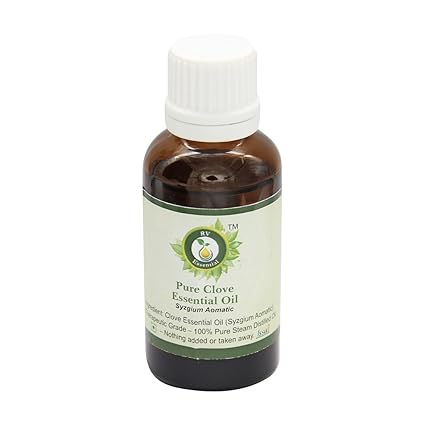 R V Essential Pure Clove Essential Oil 15ml- Syzgium Aomatic