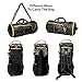 NeatPack 3 in 1 Foldable, Nylon Duffle Bag Backpack for Travel, Work, Sports, Camping, Gym & Carry On Luggage, 35L | For Men, Women, Teens & Kids