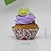 SophieBella 8 kinds Flower Muffin Liner Cupcake-Liner, 400 Count