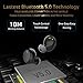 Bluetooth Earbuds, Xunpuls Bluetooth 5.0 Wireless Earbuds Auto PairingTWS Mini Wireless Earphones with Charging Case 15H Play Time Stereo Sound Built-in Mic True Wireless Earbuds for Workout, Running,
