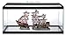 Penn Plax Striped Sail Shipwreck Aquarium Decoration 2PC Large Over 19 Inches High for Large Fish Tanksthumb 3