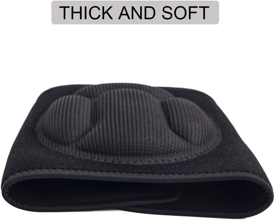 JYSW Knee Pads Comfortable Non-Slip, Thick Extra Foam Cushion for Scrubbing Floors, Gardening, Yoga & Construction, Soft Inner Liner, Strong Double Straps and Adjustable Easily: Garden & Outdoor
