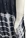 JayJay Women Casual Maxi Short Sleeve Split Tie Dye Long Dress with Pocket,Black,2XL