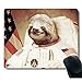 Funy Sloth Dress As a Astronaut Personality Mouse Pad Unique Design Mousepad