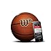 Wilson WTB0300ID X Connected Smart Basketball with Sensor That Tracks Shots
