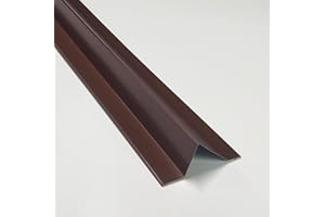 MID MICHIGAN METAL SALES Single 38-inch HR Metal Roof Snow Guard Snow Rail for Exposed Fastener Roofs (Mid-Mich Brown)