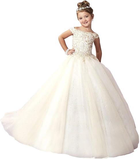 amazon little girl wedding dress
