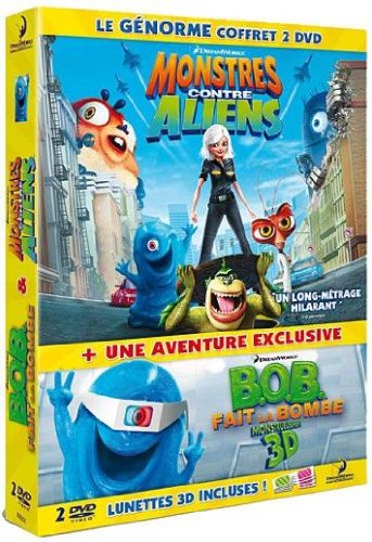 Monstres Contre Aliens + B.O.B. Fait La Bombe - Monstrueusement En 3d - Pack