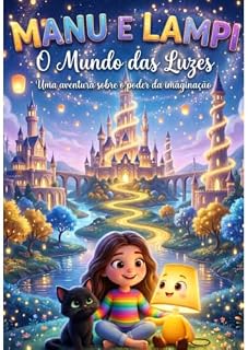 Livro Manu e Lampi - O mundo das luzes: Uma aventura sobre o poder da imaginação