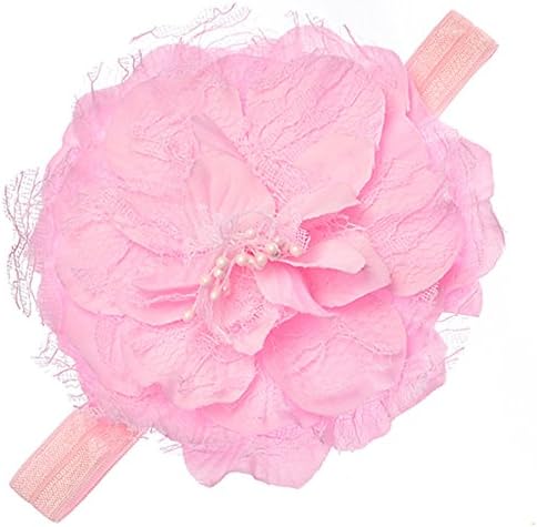 Baby Headband Hairbands for Newborn Toddler Baby Girl Cute Elastic Hair Headbands Turban Flower