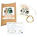 Baltic Amber Teething Bracelet or Anklet for Babies, Toddlers, and Kids - Lab-Tested - Baroque Cognac/Honey Mix - 5.5 Inches