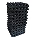 12 Pack Wedge BLUE/Black Acoustic Soundproofing Studio Foam Tiles 2