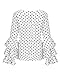 ZANZEA Women's Crewneck Sweatshirt Long Sleeve Pullover Loose Fit Blouse Tops White XX-Large