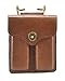 Leather .45 Double Magazine Pouch with Belt Hanger