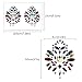 Body Jewels Festival, Lady Up 2 PCS Breast Jewels Tattoo Set Mermaid Rhinestones Face Body Stickers Crystals Gem Stone Glitter for Women, Girls and Kids