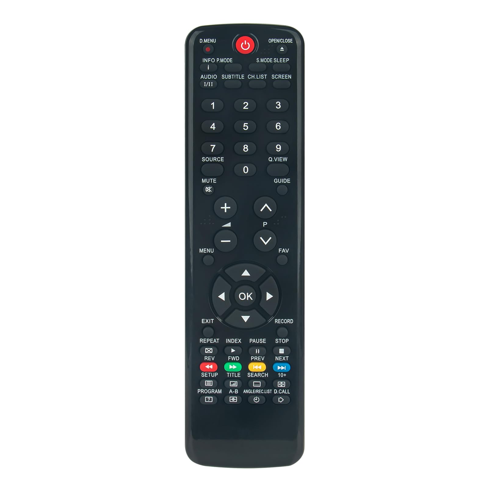 VINABTY HTR-D06A Replacement Remote Compatible with Haier LED TV HQD1002033 LET40T900 LET42T1000HF LTF22Z6 LES32T1000HFM LEY22T1000HF LEY19T1000H LEY22T1000HF LEY24T1000HF LEY26T1000HF