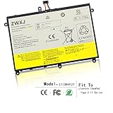 ZWXJ New L13M4P21 Laptop Battery (7.4V 34Wh 4600mAh) for Lenovo IdeaPad Yoga 2 11 Series 121500223 L13M4P21 L13L4P21