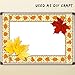 Fall Bulletin Board Border Thanksgiving Pumpkin Straight Trim Two Sided Printed for Thanksgiving Harvest Classroom Party Decoration 36ft One Roll