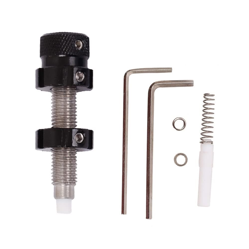 CENPEK Recurve Bow Stabilizer Side Cushion Plunger Set Aluminium Alloy Plastic with Installation Tools