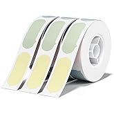 NIIMBOT D11 D110 Label Maker Tape Adhesive White Label Paper Compatible for NIIMBOT D11 D110 Label Printer (Bubble)