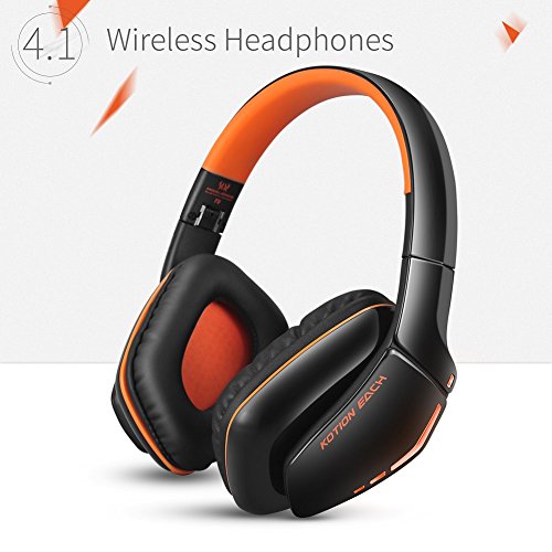 KOTION EACH B3506 Bluetooth Headphones for PS4, Wireless Headset with Microphone, Noise Isolation Foldable Gaming Headset with mic, for PlayStation 4 PC Mac Smartphones Computers Laptops (Orange) KOTION EACH B3506 Bluetooth Headphones for PS4, Wireless Headset with Microphone, Noise Isolation Foldable Gaming Headset with mic, for PlayStation 4 PC Mac Smartphones Computers Laptops (Orange)
