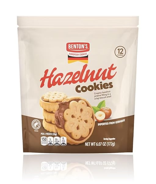 BENTON’S COOKIES (PACK OF 1, HAZELNUT)