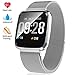 Fitness Tracker - Activity Tracker with Step Counter - Waterproof SmartWatch with Heart Rate Monitor - Fit Watch Sleep Monitor Step Counter for Android & iPhone
