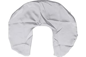Satin Nursing Pillow Cover Soft Washable Breathable Compatible Skin Friendly Breastfeeding Pillow Slipcover for Feeding (Gray