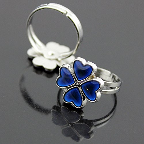 Rimobul authentic adjustable mood ring - clover