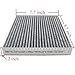 iFJF Cabin Air Filter CF10285 Replacement for Toyota/Lexus/Scion Includes Activated Carbon against Dust and Gases Odors Replaces 87139-02090 72880-AJ000