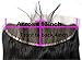 Ms Fenda Hair 100% Raw Remy Virgin Peruvian Human Hair Straight Body Wave style Free Part Bleached Knots 13