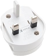 Keple UK 2 Pin to 3 Pin Shaver Toothbrush Adaptor Plug White view 8