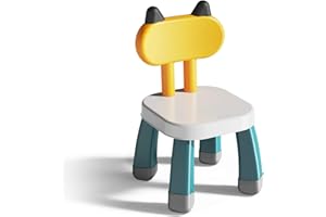 GobiDex Toddler Chair for Boys and Girls, Durable Kids Plastic Chair, 9.5" W x 9.5" D x 18.5" H for Indoor or Outdoor, Playroom, Nursery, Birthday Gifts for Kids