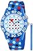 Red Balloon Kids' W001235 Interchangeable Strap Red Balloon Plastic Printed Stretch Nylon Watch Set
