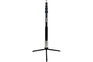 Best360 Monopod Aluminium Edition 360 Camera Stand, Compatible with Insta360 X4/X3/ONE X2/ONE RS 1-INCH/Ricoh Theta/Kandao Qoocam, for Virtual Tours/VR Filmmaking/Travel Vlogs