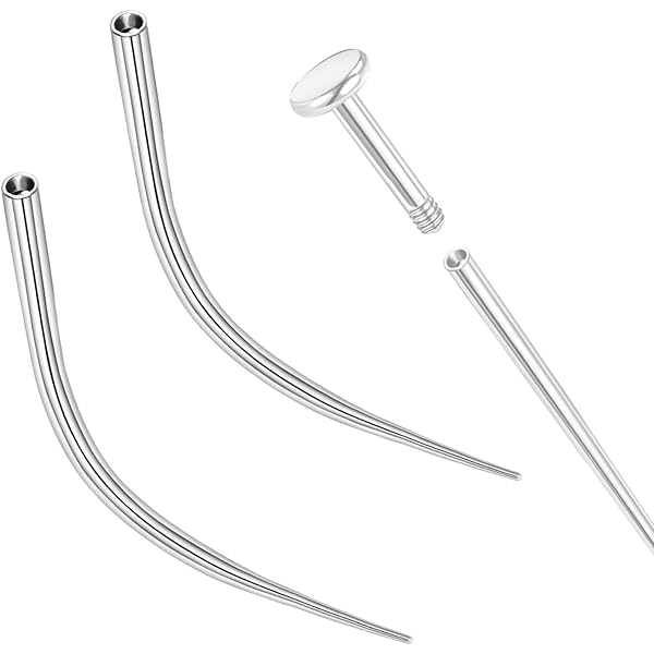 Flat Back Earrings Buy Jagosen 14G 16G 18G 20G Piercing Taper Kit Piercing Ball Grabber Tool Stainless Steel Flat Back Earring Applicator Tool Threadless Insertion Pin Curved Body Piercings Kits For Ear/Nose/Navel/Lip