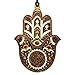 TALISMAN4U Red Enamel Good Luck Hamsa Hand Wall Hanging Home Decor Hebrew Priestly Blessing Evil Eye Protection Gift 4
