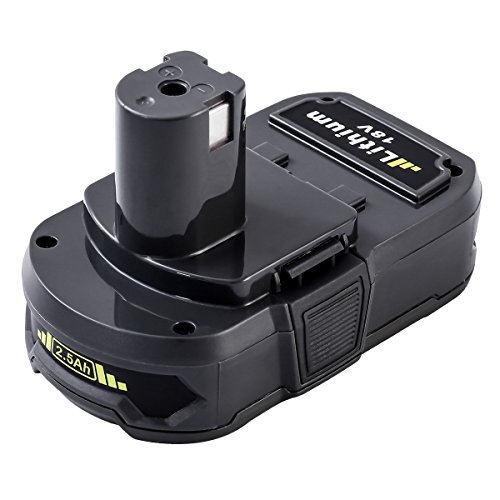 P102 18 Volt 2.5Ah with LED Indicator Replacement for Ryobi 18V Battery lithium ONE Plus P100 P103 P104 P105 P107 P108 P122