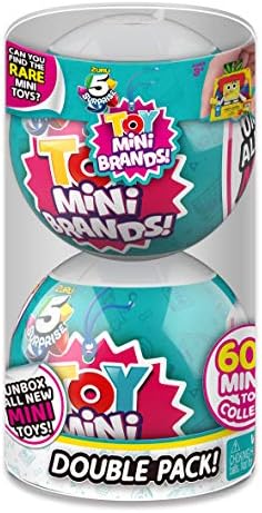 5 Sorprese Mini Brands Serie 2 - Capsule Collezionabili Con Miniature Giocattolo - 120 Da Collezionare!