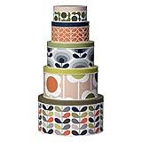 Orla Kiely Assorted Prints-Set of 5 Cake Storage
