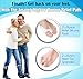 AligNow - Bunion Relief Pack - 2 Bunion Pads, 2 Toe Spacers, Pouch - for Pain Relief and Proper Toe Alignment - Normal Size (Shoe Size 5-10)