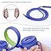 Kids Headphones for Toddlers Boys,85dB Volume Limiting Hearing Protection with Mic,Foldable Lightweight On Ear Headphones for Child Children,Boy Headphones Earphones Headset for Kids-Bluethumb 4