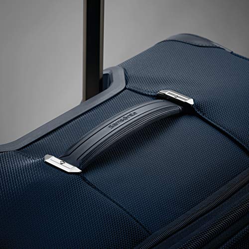 Samsonite Lineate Softside Expandable Luggage with Spinner Wheels, Evening Teal, CheckedLarge