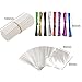 600 Pcs BPA-Free Lollipop Set Including 200 pack Lollipop treat Sticks,200 Pieces of Lollipop Parcel Bags and 200 Pieces of Wire Lines(8 Different Colors)