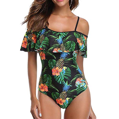 Zippem Women Summer Swimsuit Push Up Bikini Bathing Beachwear Swimwear One-Piece Suits
