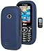 LG Cosmos 2, 3 Phone Case, Bastex Hard Rubberized Blue Snap On for LG Cosmos 2, 3 VN251INCLUDES SCREEN PROTECTOR