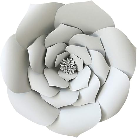 Amazon Co Jp Ounona 紙の花 造花 おしゃれ ローズ 枯れない花 手作り 装飾 雰囲気を変える インテリア 壁飾り 結婚式 誕生日 パーティー 直径30cm 2枚セット ホビー