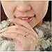 Yoursfs Women's Eternity Engagement Band Ring 18k Rose Gold Plated Pave Shiny Cubic Zirconia Anniversary Bridal Wedding Band Engagement Rings for Liades Gift