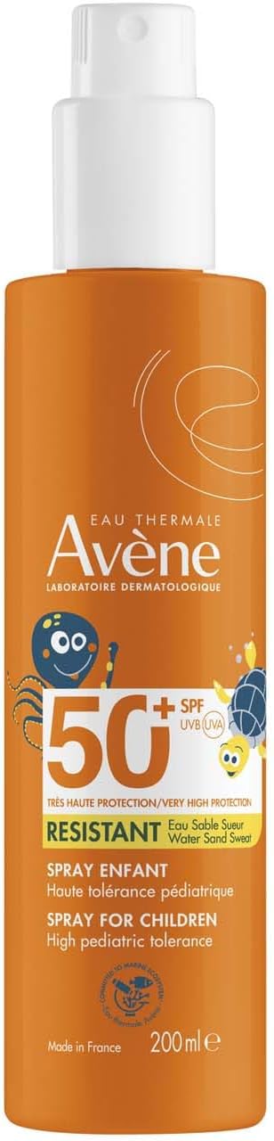 AVENE Kids SPF 50+ Sunscreen Spray Very High Protection 200 ml